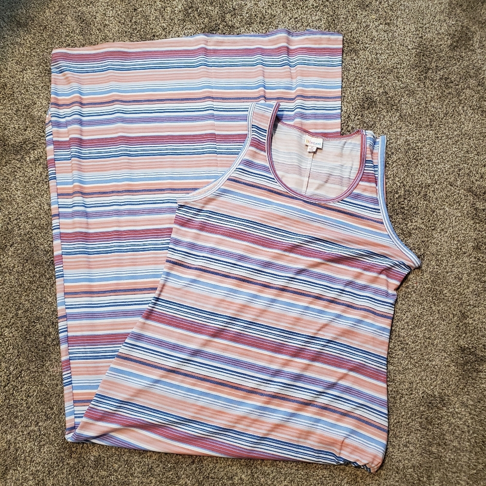 Lularoe Dani maxi dress sz XL